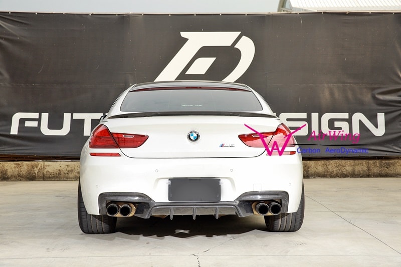 BMW F06F12F13 M6 Performance style carbon rear diffuser 01